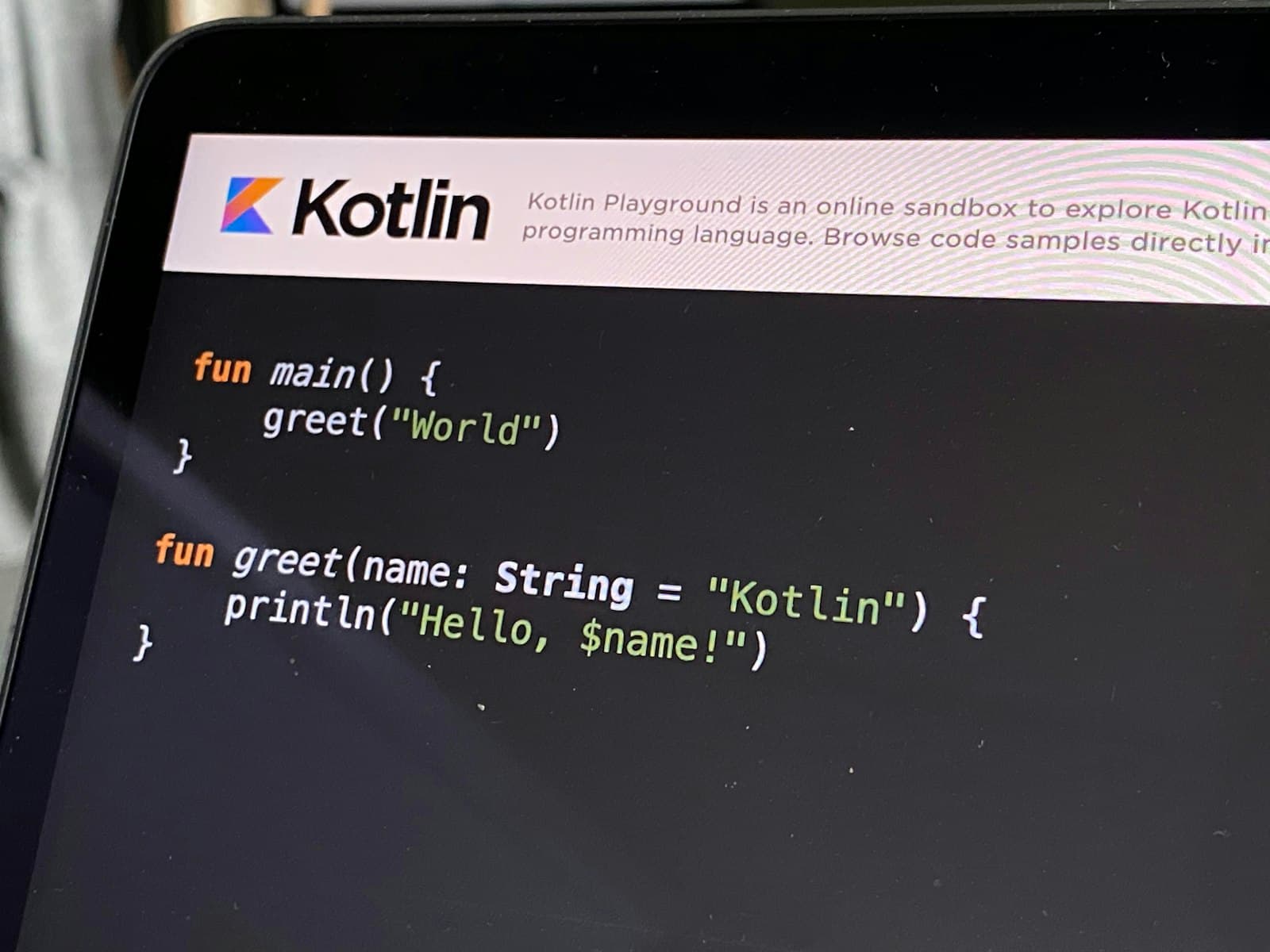 Hello, Kotlin!
